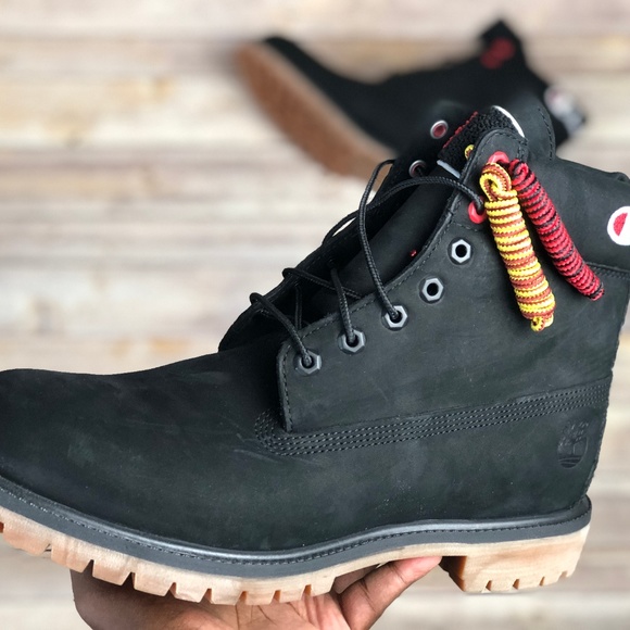 black timbs champion